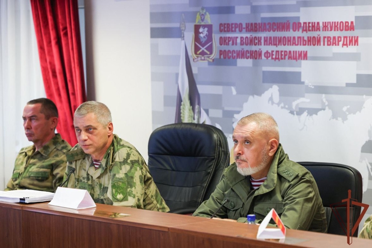 Директор Росгвардии Герой России генерал армии Виктор Золотов дал старт межведомственному командно-штабному учению (видео)