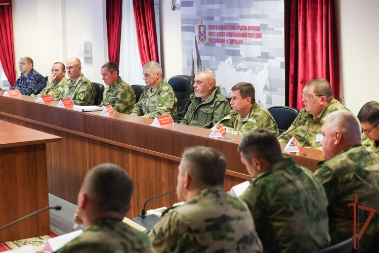 Директор Росгвардии Герой России генерал армии Виктор Золотов дал старт межведомственному командно-штабному учению (видео)
