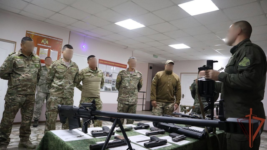 Росгвардию с рабочим визитом посетила делегация внутренних войск МВД Киргизской Республики