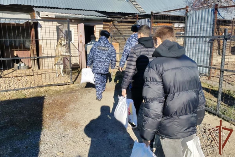 Акция «Добрые дела с Росгвардией» продолжается в регионах Сибири