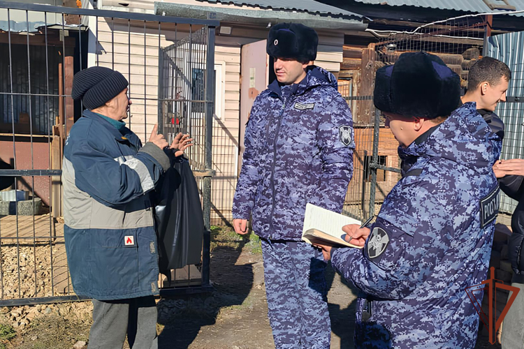 Акция «Добрые дела с Росгвардией» продолжается в регионах Сибири