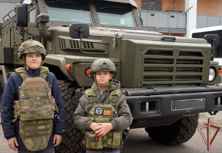  Патриотические встречи с молодёжью организовала Росгвардия в регионах Центральной России