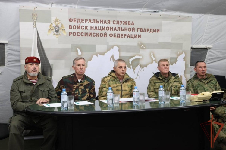 Росгвардия провела межведомственное командно-штабное учение
