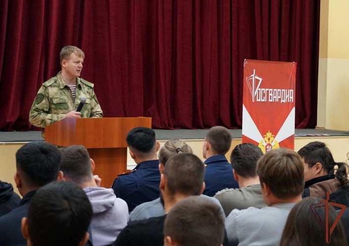 На Дальнем Востоке росгвардейцы приняли участие в военно-патриотических мероприятиях 