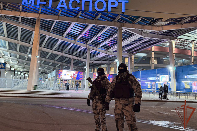 Правопорядок на баскетбольном матче обеспечили сотрудники Росгвардии в Москве