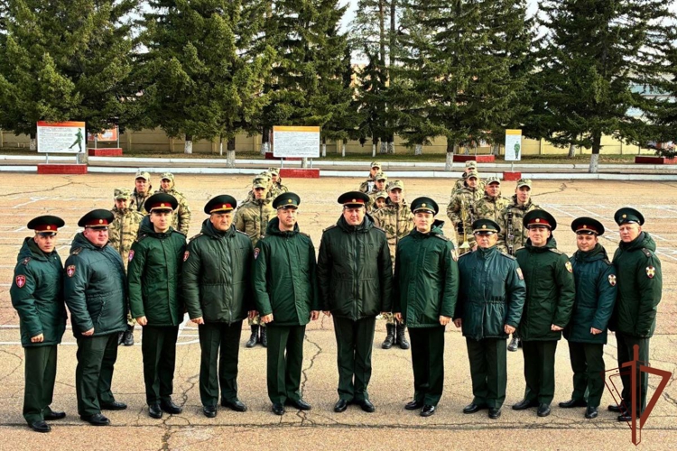 Сбор с начальниками военных оркестров Сибирского округа Росгвардии завершился в Иркутской области