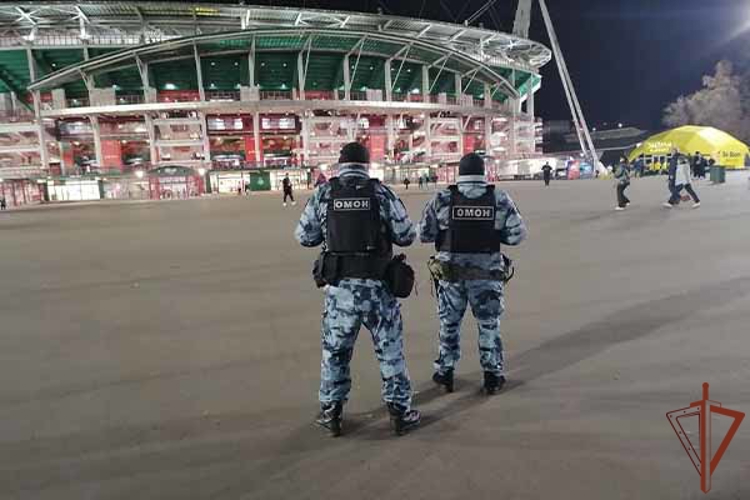 Безопасность матчей РПЛ в Москве обеспечила Росгвардия