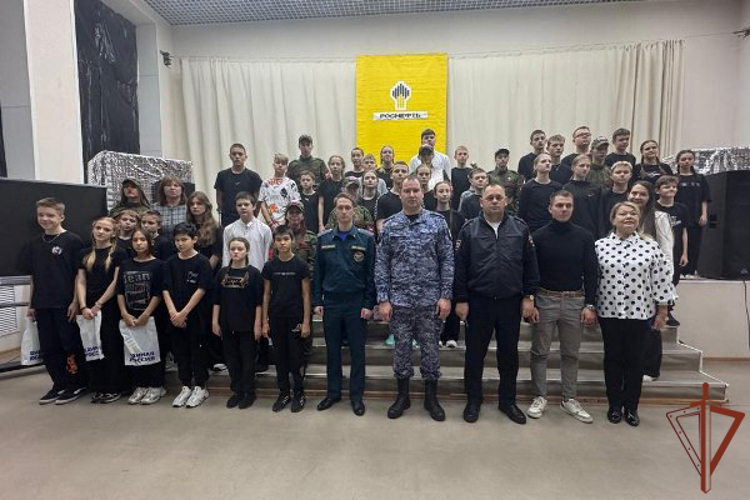 Патриотические мероприятия с участием Росгвардии прошли в Сибири