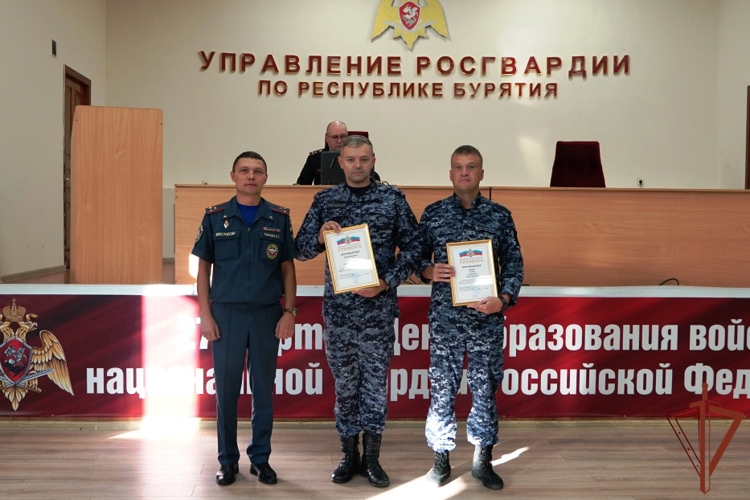 На премию «Герои правопорядка» номинированы росгвардейцы из Бурятии  