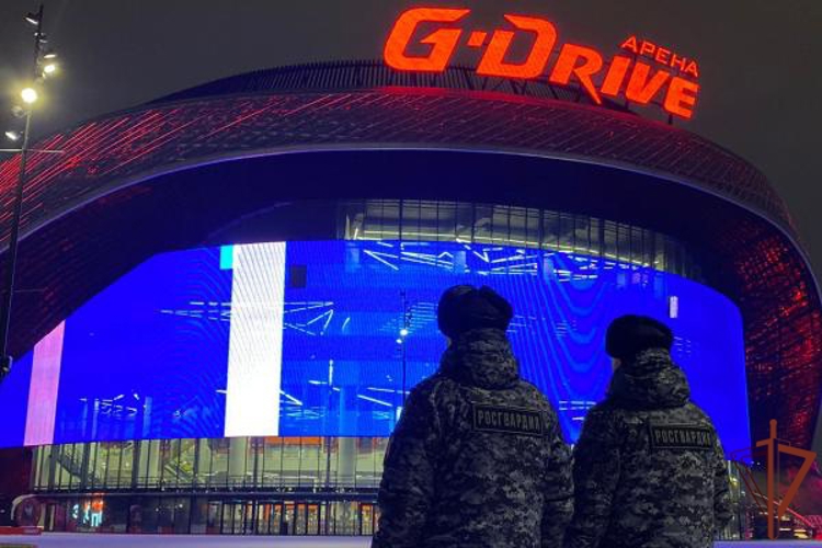 Правопорядок на матчах чемпионата КХЛ в Омске обеспечили сотрудники Росгвардии