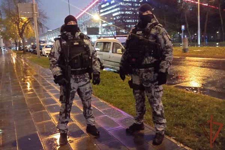 В Москве Росгвардия обеспечила правопорядок на чемпионате России по футболу
