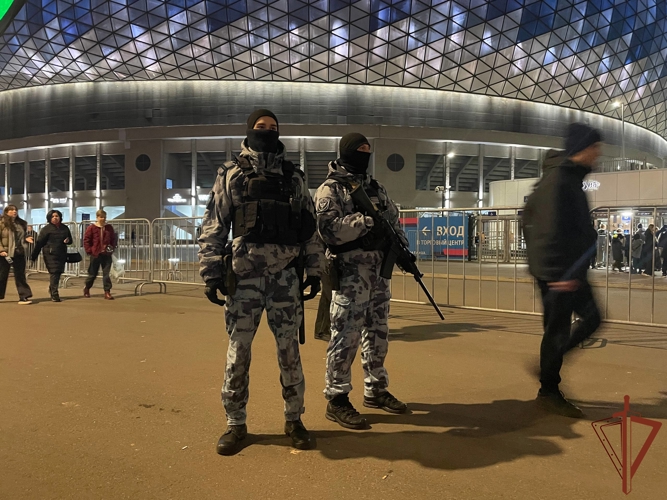 В Москве Росгвардия обеспечила безопасность спортивных мероприятий
