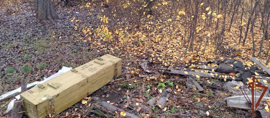 Схрон вооружения и боеприпасов обнаружили росгвардейцы в ЛНР