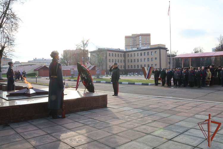 В Центральном округе Росгвардии отметили День ветеранов войск правопорядка