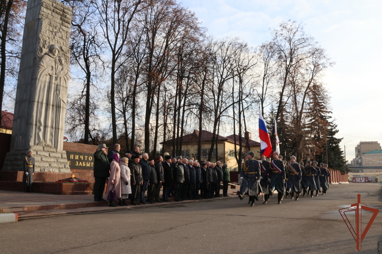 В Центральном округе Росгвардии отметили День ветеранов войск правопорядка