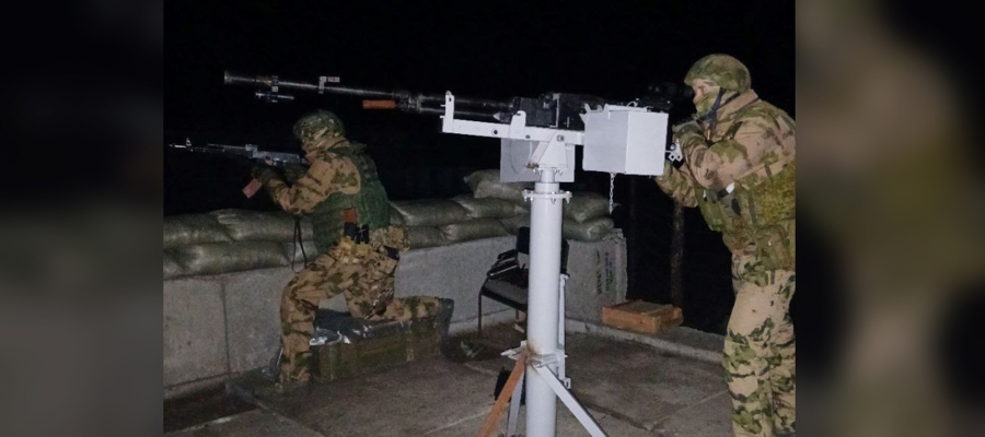 Росгвардейцы сбили более 10 БПЛА противника в районе энергетического комплекса в ЛНР