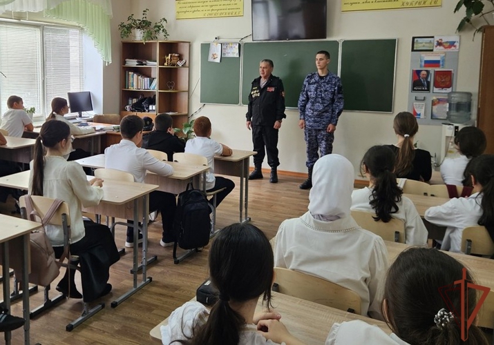 Росгвардия проводит патриотические мероприятия для молодежи на Северном Кавказе