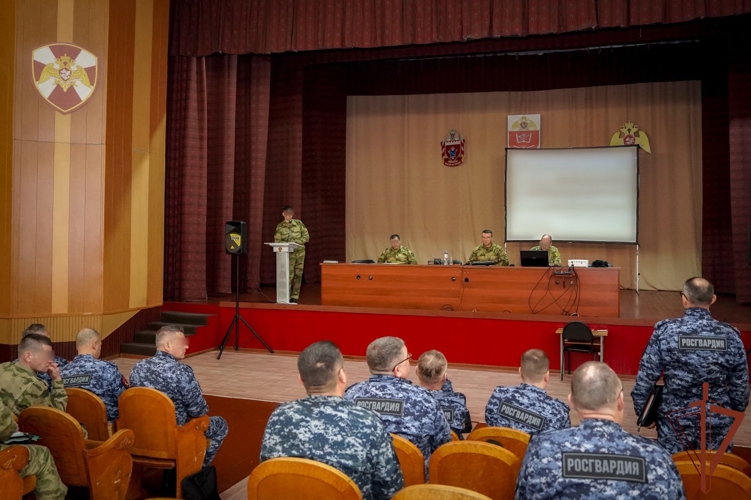 Учебно-методический сбор специалистов тылового обеспечения Северо-Западного округа Росгвардии завершился в Ленинградской области  