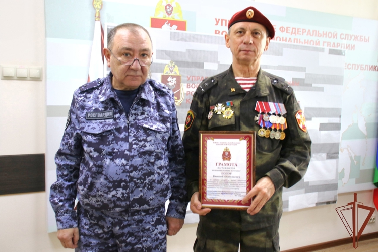Посвященные Дню ветеранов войск правопорядка мероприятия прошли в Северо-Кавказском округе Росгвардии