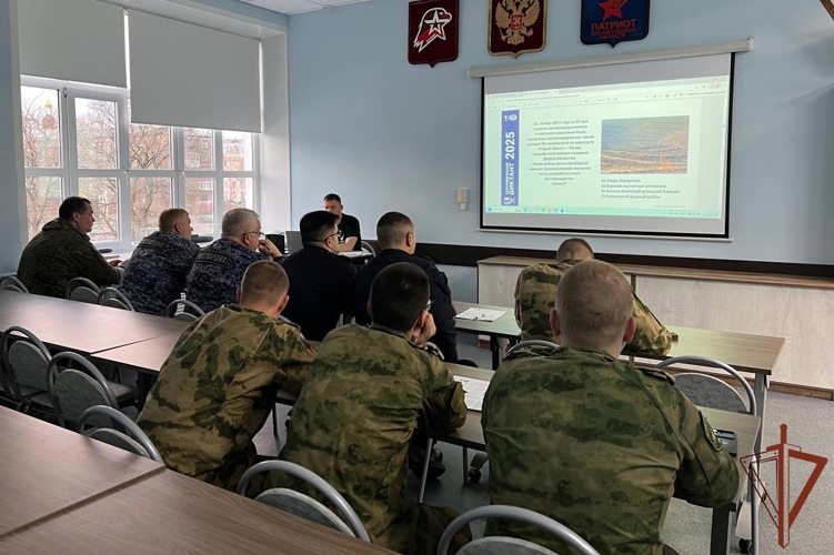 В Архангельской области росгвардейцы написали «Географический диктант»