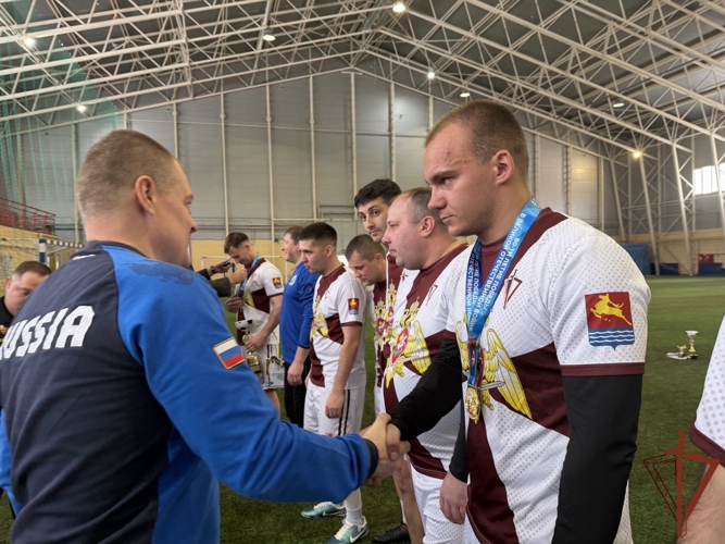 На Колыме команда Росгвардии впервые стала чемпионом динамовского турнира по мини-футболу 