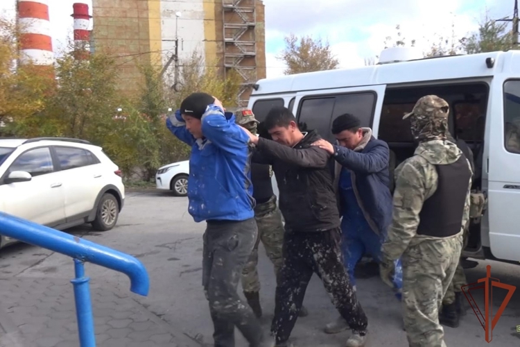 В Липецкой области при содействии спецназа Росгвардии прошел рейд по выявлению нарушений миграционного законодательства