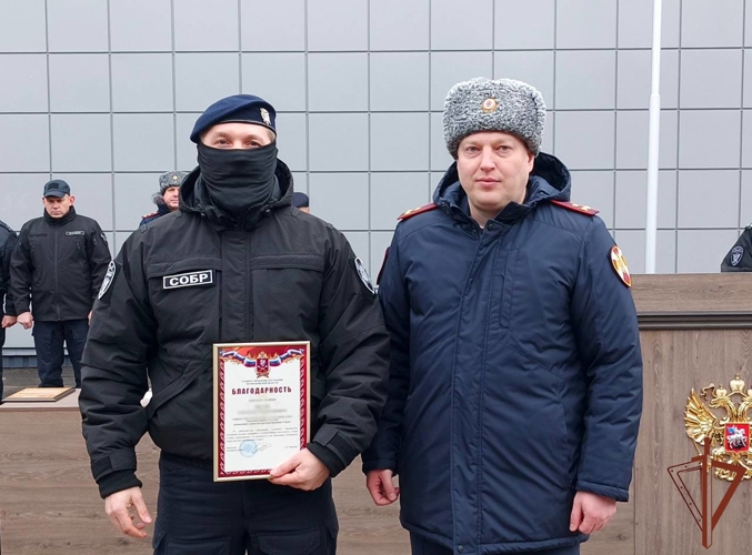В Подмосковье состоялось торжественное мероприятие, посвящённое Дню образования спецподразделения Росгвардии