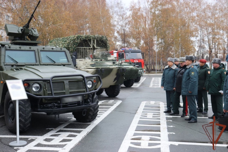 Новосибирский военный институт Росгвардии с рабочим визитом посетила делегация Республики Казахстан