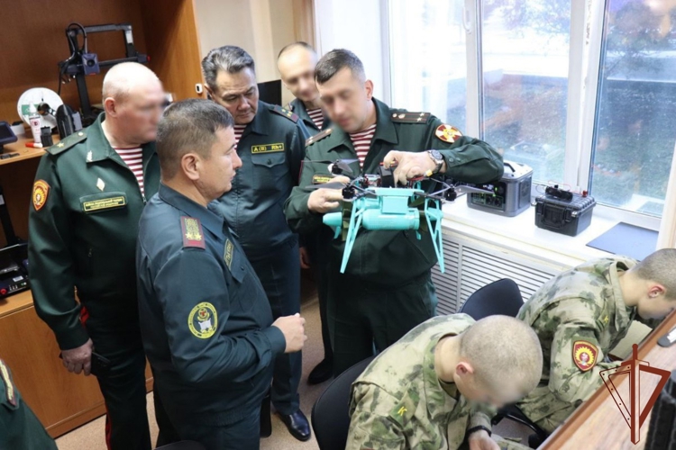 Новосибирский военный институт Росгвардии с рабочим визитом посетила делегация Республики Казахстан