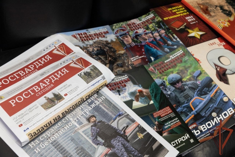 Редакция журнала «На боевом посту» войск национальной гвардии отмечает 68-ю годовщину