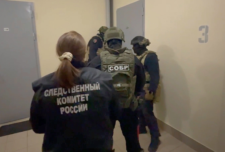 В Ленинградской области при содействии СОБР Росгвардии прошли следственно-оперативные мероприятия