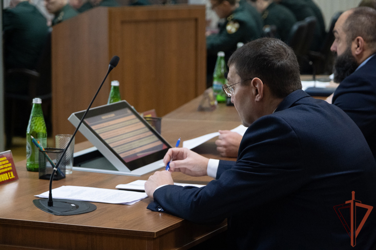 В Уральском округе Росгвардии состоялось заседание оперативного штаба