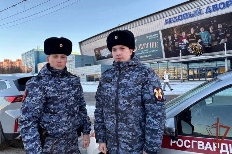 В Череповце росгвардейцы обеспечили безопасность хоккейного матча Северсталь – ЦСКА