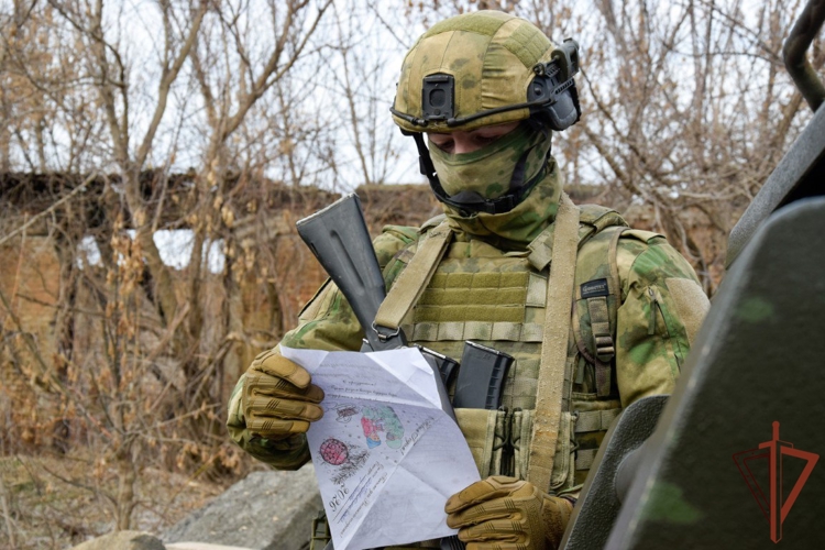 Выполняющие задачи в СВО росгвардейцы получили новогодние письма от школьников и курсантов (видео)