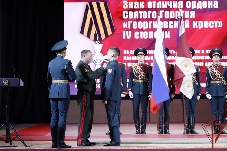 Военнослужащим Центра специального назначения «Витязь» вручены государственные награды