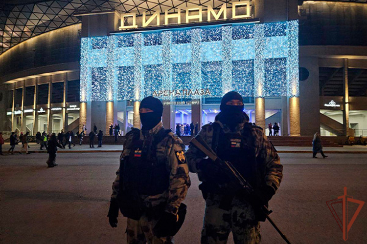 Безопасность матчей КХЛ в Москве обеспечила Росгвардия