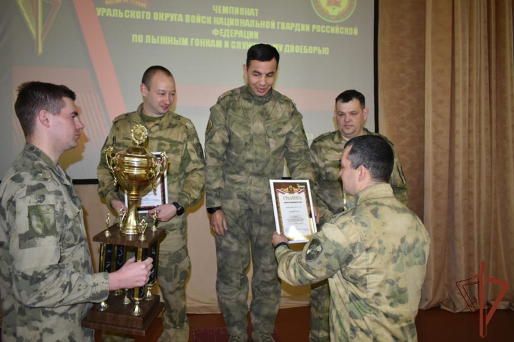 Победителей чемпионата Уральского округа Росгвардии по зимним видам спорта определили в Свердловской области
