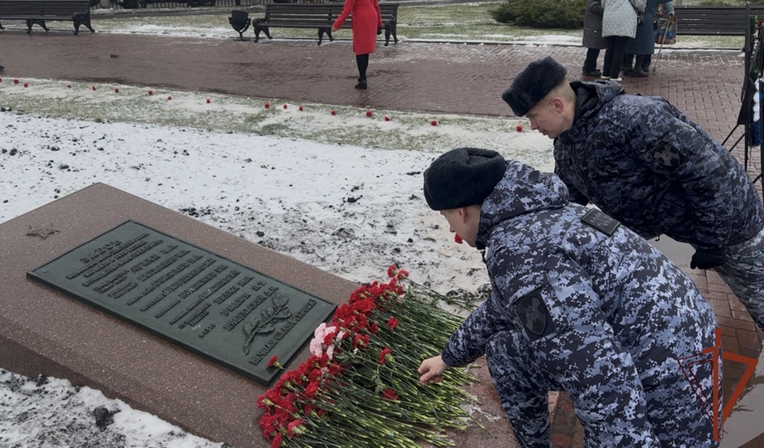 Росгвардейцы приняли участие в патриотических мероприятиях в регионах Центральной России