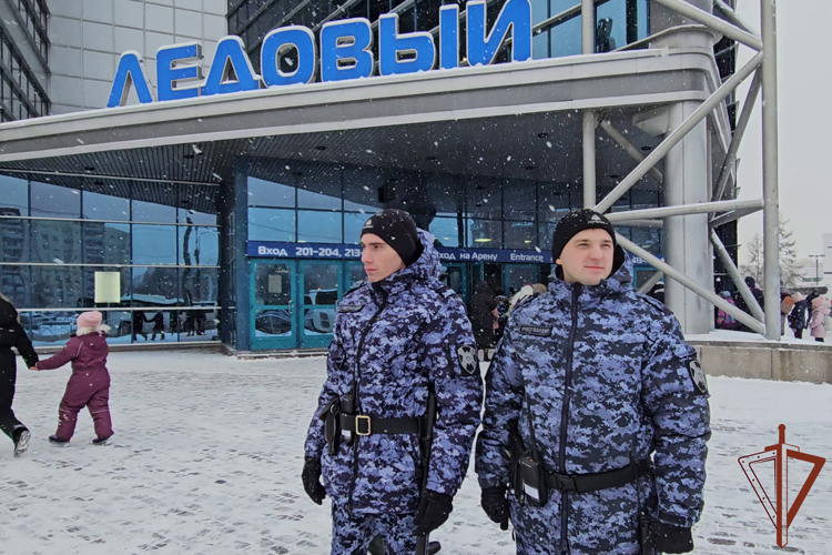 В Санкт-Петербурге Росгвардия обеспечивает безопасность на Губернаторской ёлке