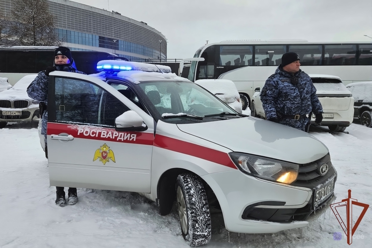 В Санкт-Петербурге Росгвардия обеспечивает безопасность на Губернаторской ёлке