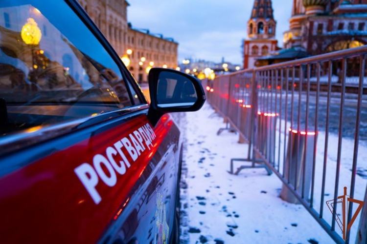 Росгвардейцы задержали двоих человек, устроивших дебош в центре Москвы (видео)