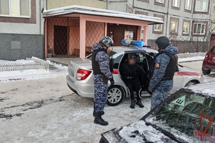 В Архангельске росгвардейцы задержали мужчину, напавшего на экипаж скорой помощи (видео)