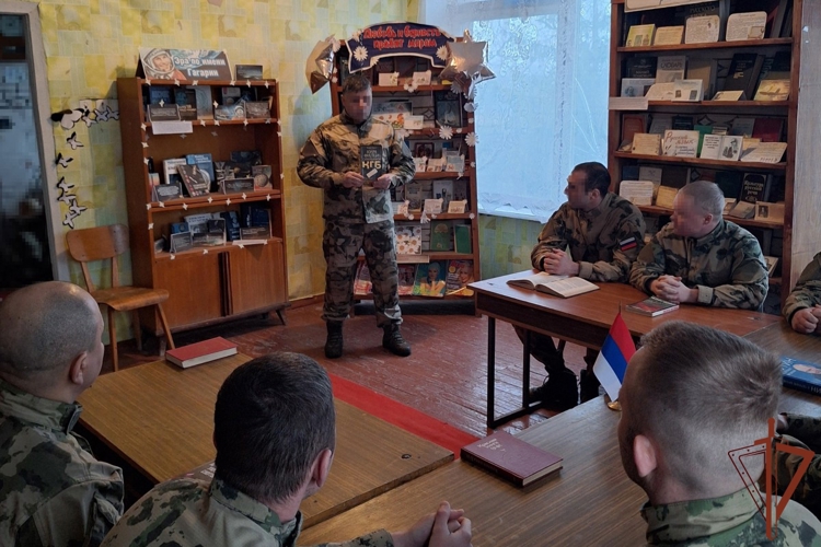В группировке войск национальной гвардии в ДНР прошли мероприятия, приуроченные ко Дню военной контрразведки и Дню ФСБ России