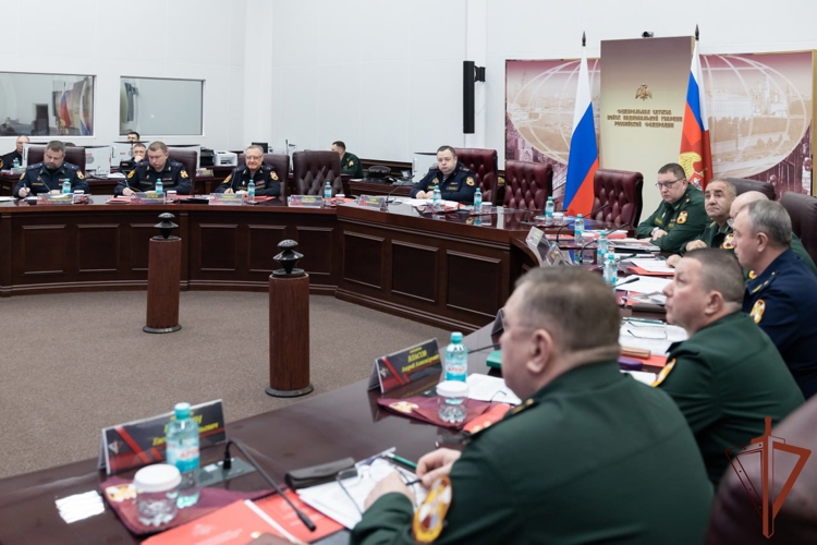В Росгвардии состоялось заседание Оперативного штаба