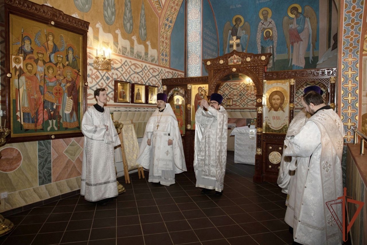 В Главном храме Росгвардии состоялось освящение придела, посвященного войсковому спецназу