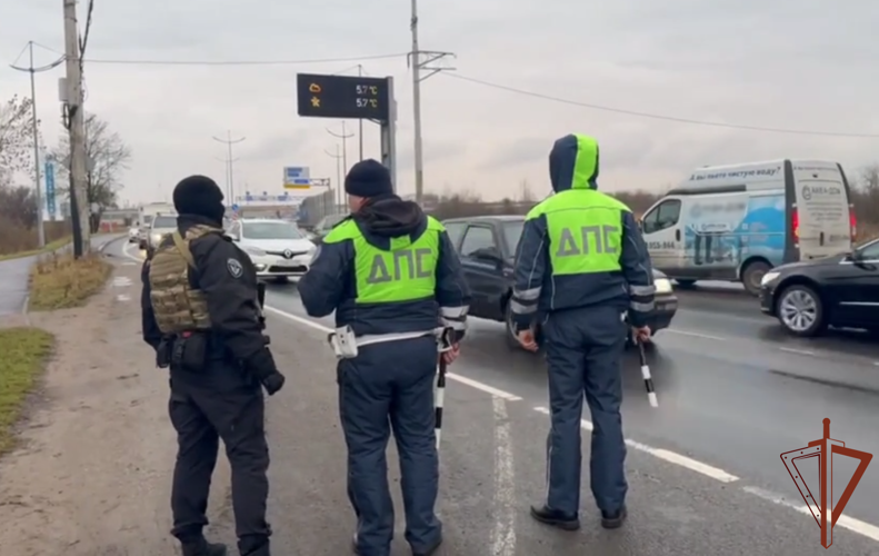 При содействии ОМОН Росгвардии в Калининградской области прошло профилактическое мероприятие (видео)