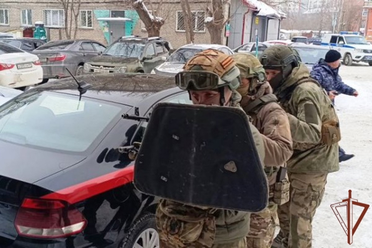 В Алтайском крае подразделения Росгвардии и полиции провели совместное учение