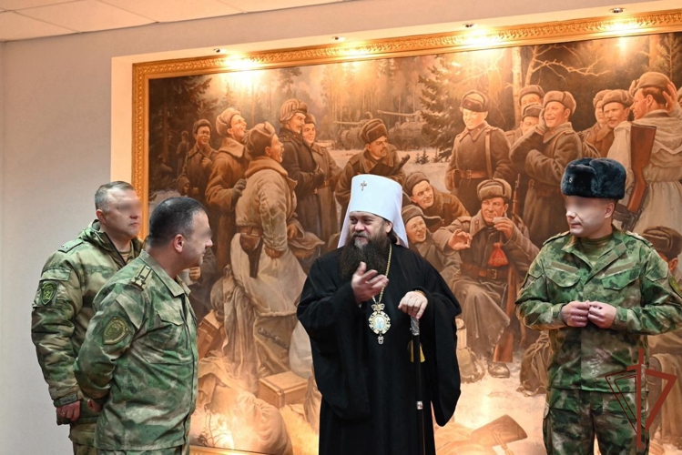 В Сыктывкаре прошла пастырская встреча митрополита Филиппа с военнослужащими центра подготовки личного состава Северо-Западного округа Росгвардии 