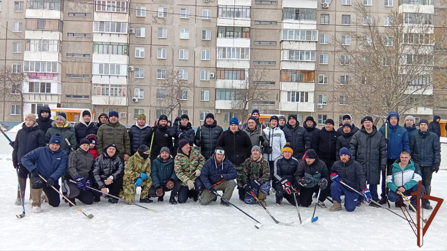 Росгвардейцы организовали спортивные состязания в новогодние праздники на Урале