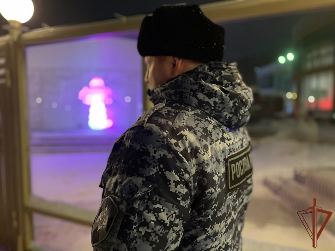 Правопорядок во время крещенских купаний на Урале обеспечили росгвардейцы